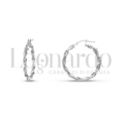 20 mm Diametro interno o misura in Oro Bianco da 1,8gr.