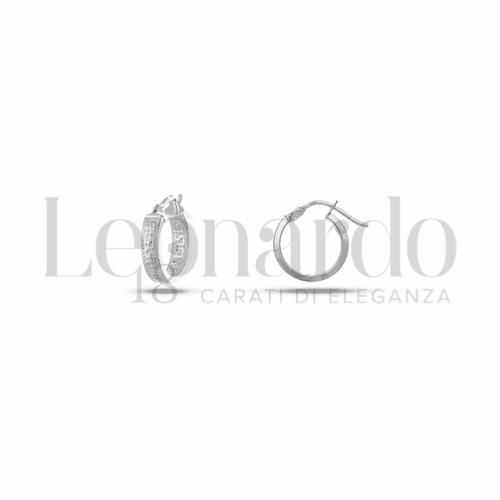 10 mm Diametro in Oro Bianco da 1gr.