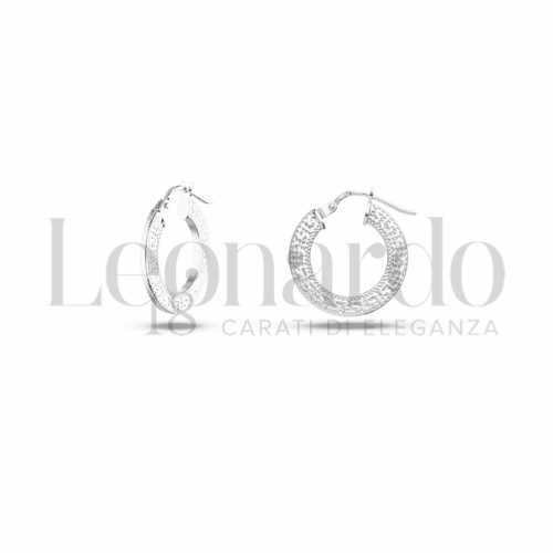 10 mm Diametro interno o misura in Oro Bianco da 1,1gr.