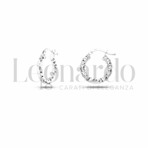 10 mm Diametro interno o misura in Oro Bianco da 1,4gr.