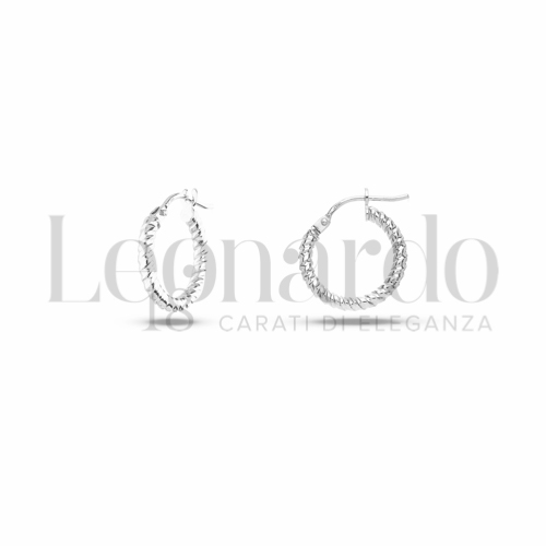 10 mm Diametro interno in Oro Bianco da 1gr.