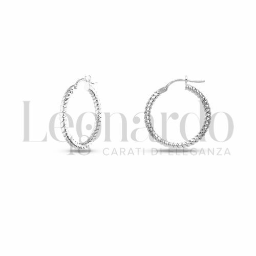 15 mm Diametro interno in Oro Bianco da 1,5gr.