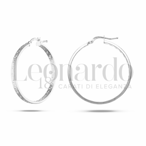 30 mm Diametro interno in Oro Bianco da 2,7gr.
