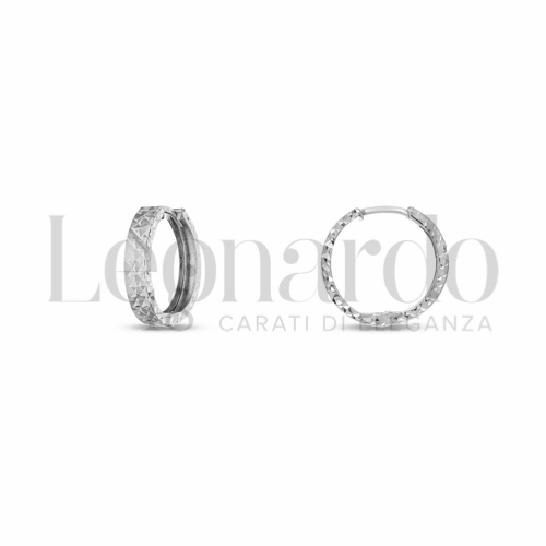 14 mm Diametro interno o misura in Oro Bianco da 1,5gr.