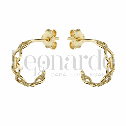 10 mm Diametro in Oro Giallo da 1,6gr.