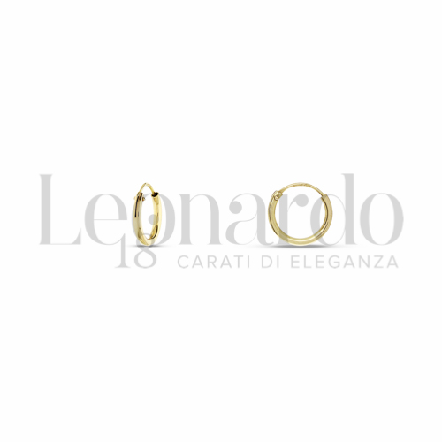 8 mm Diametro interno o misura in Oro Giallo da 0,8gr.