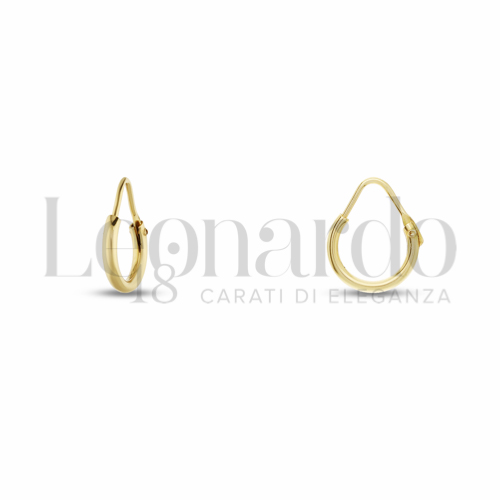 8 mm Diametro interno o misura in Oro Giallo da 1,2gr.