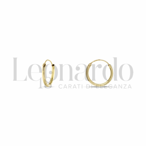 10 mm Diametro interno o misura in Oro Giallo da 0,9gr.