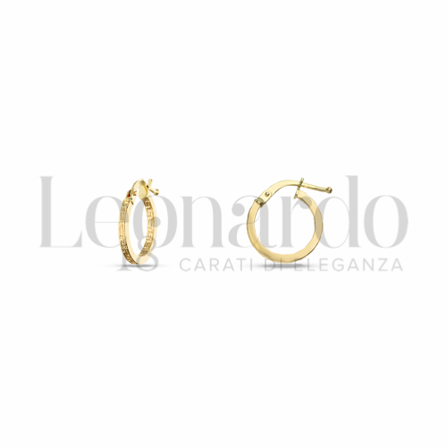 10 mm Diametro interno o misura in Oro Giallo da 0,9gr.