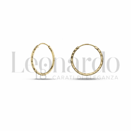 15 mm Diametro interno o misura in Oro Giallo da 0,8gr.