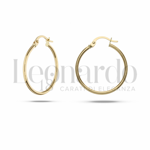 20 mm Diametro interno o misura in Oro Giallo da 1,3gr.