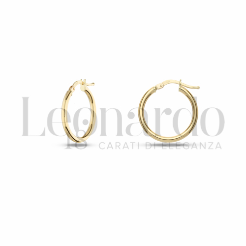 15 mm Diametro interno o misura in Oro Giallo da 1,3gr.
