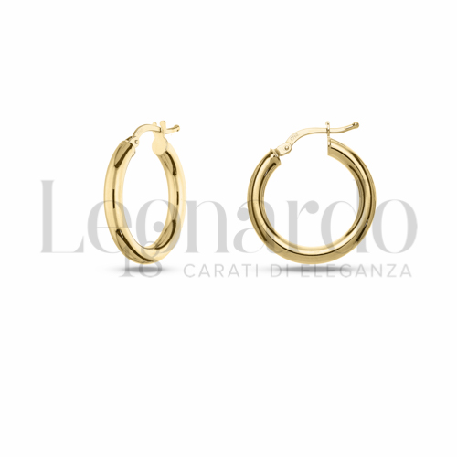 15 mm Diametro interno o misura in Oro Giallo da 1,9gr.