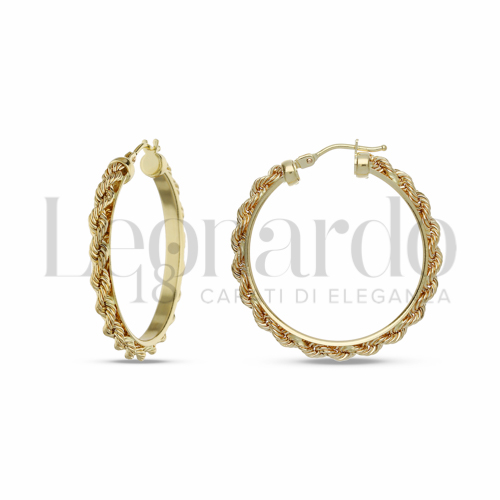25 mm Diametro interno o misura in Oro Giallo da 4,5gr.