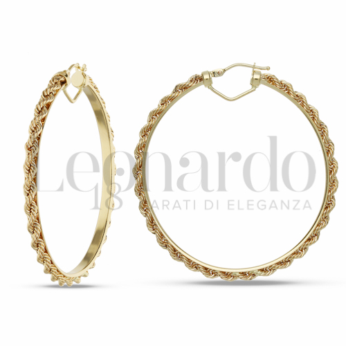 40 mm Diametro interno o misura in Oro Giallo da 6,9gr.