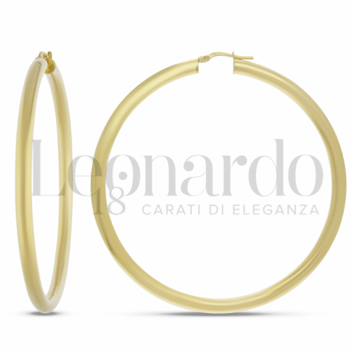Orecchini A Cerchio Oro Donna 14K - Set Huggie Ipoallergenici 10mm Con Zirconi, Acciaio Chirurgico