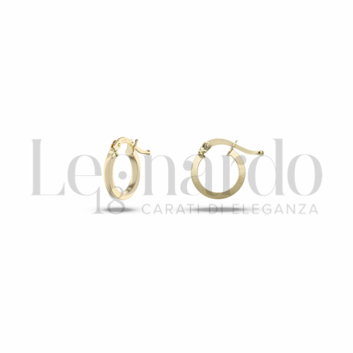 8 mm Diametro interno o misura in Oro Giallo da 0,8gr.