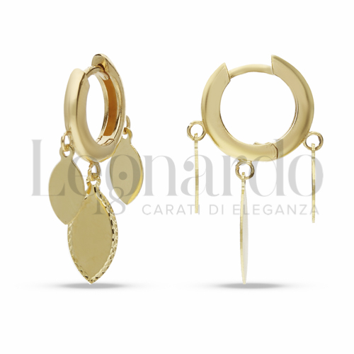 7 mm Diametro interno in Oro Giallo da 2,3gr.