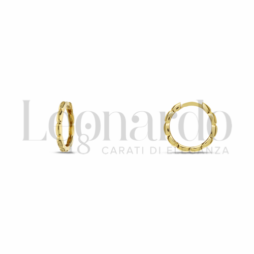 12 mm Diametro interno o misura in Oro Giallo da 2,2gr.