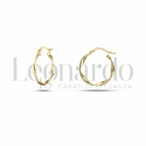 15 mm Diametro interno o misura in Oro Giallo da 1,2gr.