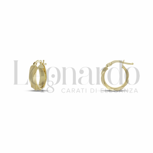 10 mm Diametro interno o misura in Oro Giallo da 1,3gr.