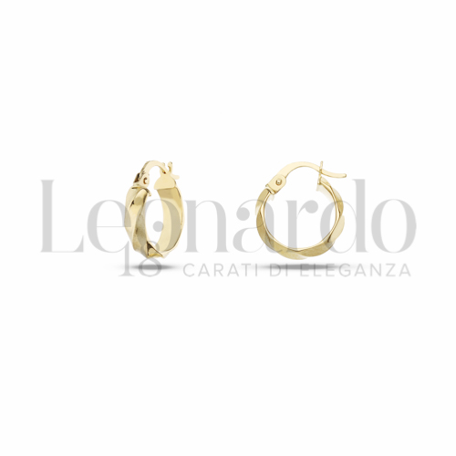 10 mm Diametro in Oro Giallo da 1,3gr.