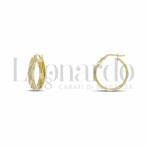 15 mm Diametro interno o misura in Oro Giallo da 1,7gr.