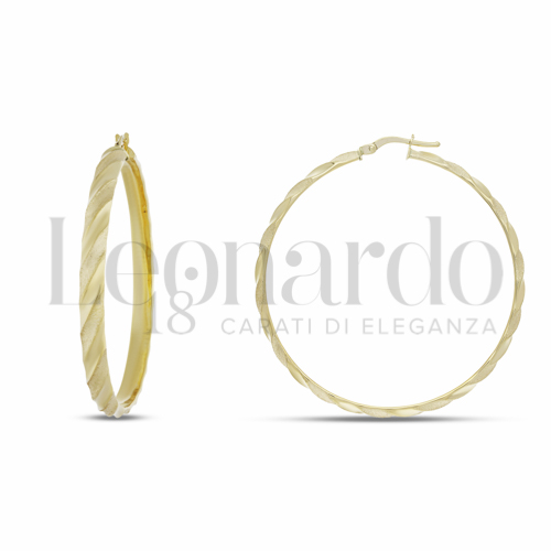 40 mm Diametro interno o misura in Oro Giallo da 4,5gr.