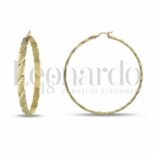 60 mm Diametro interno o misura in Oro Giallo da 9gr.