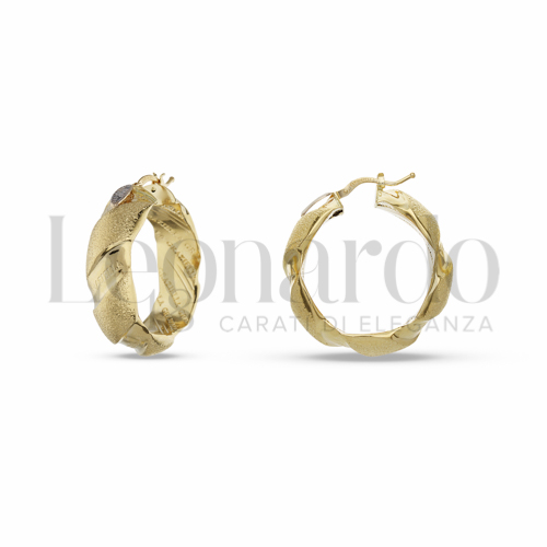 25 mm Diametro interno o misura in Oro Giallo da 7,3gr.