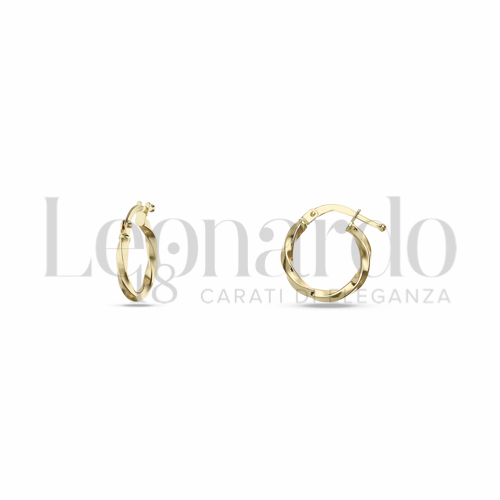 10 mm Diametro interno o misura in Oro Giallo da 0,9gr.