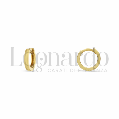 8 mm Diametro interno o misura in Oro Giallo da 1,4gr.