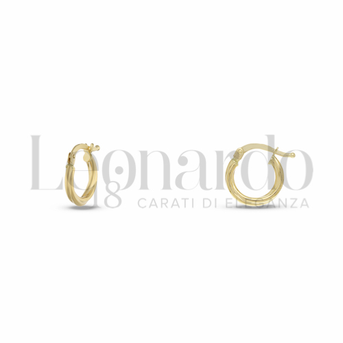 8 mm Diametro interno o misura in Oro Giallo da 0,7gr.