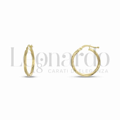 15 mm Diametro interno o misura in Oro Giallo da 1,1gr.