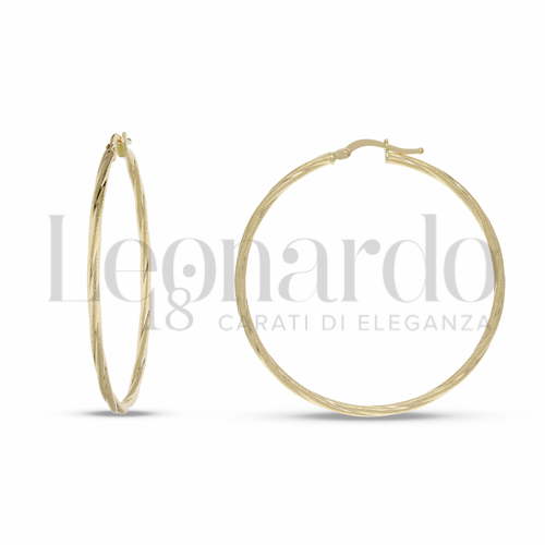 40 mm Diametro interno o misura in Oro Giallo da 2,2gr.