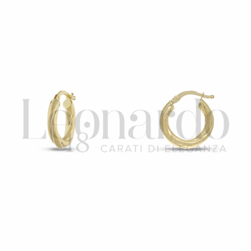 10 mm Diametro interno o misura in Oro Giallo da 1,3gr.