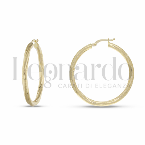 30 mm Diametro interno o misura in Oro Giallo da 2,7gr.