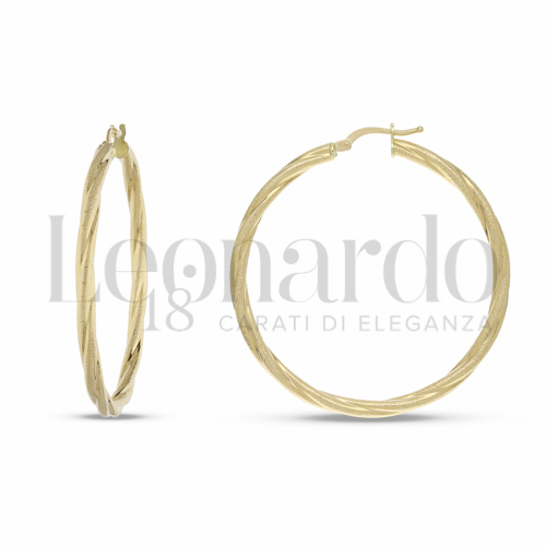 40 mm Diametro interno o misura in Oro Giallo da 3,5gr.