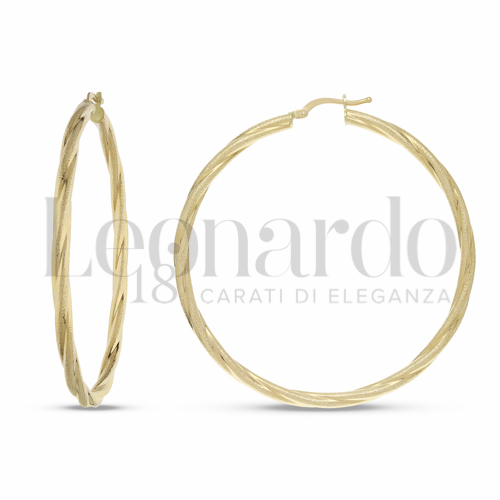 50 mm Diametro interno o misura in Oro Giallo da 4,1gr.