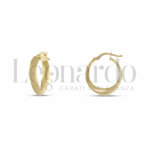 15 mm Diametro interno o misura in Oro Giallo da 1,8gr.