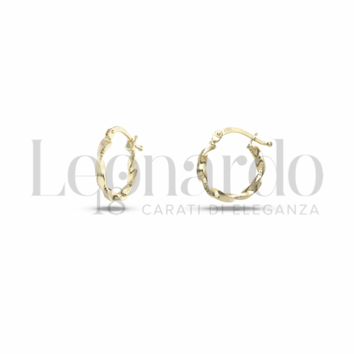 10 mm Diametro in Oro Giallo da 1gr.