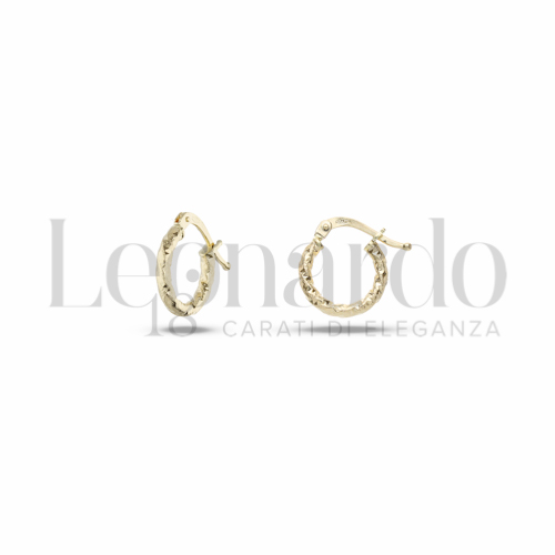 8 mm Diametro interno o misura in Oro Giallo da 0,8gr.