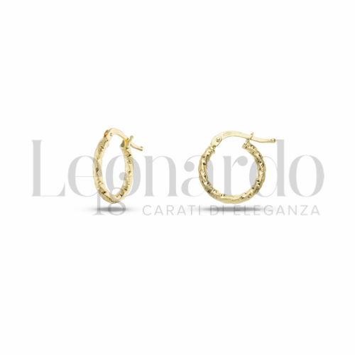 10 mm Diametro interno o misura in Oro Giallo da 0,9gr.