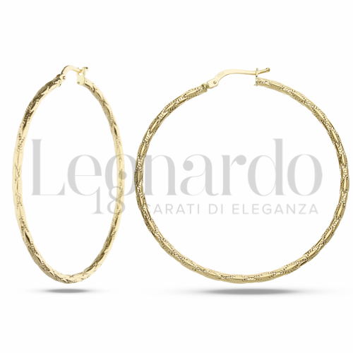 40 mm Diametro interno o misura in Oro Giallo da 2,6gr.