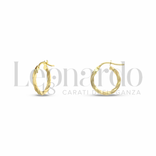 10 mm Diametro interno o misura in Oro Giallo da 0,9gr.