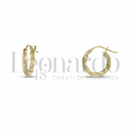 10 mm Diametro interno o misura in Oro Giallo da 0,9gr.