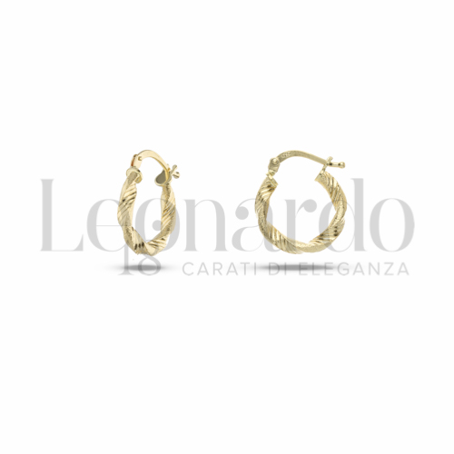 10 mm Diametro in Oro Giallo da 1,3gr.