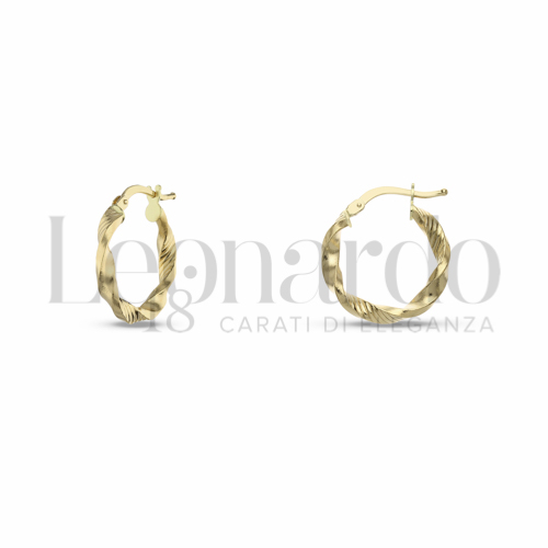 12 mm Diametro interno o misura in Oro Giallo da 1,4gr.