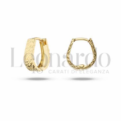 9x12 mm Diametro interno o misura in Oro Giallo da 1,4gr.