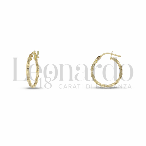 12 mm Diametro interno o misura in Oro Giallo da 0,8gr.
